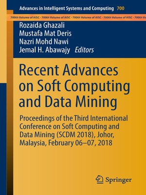 cover image of Recent Advances on Soft Computing and Data Mining